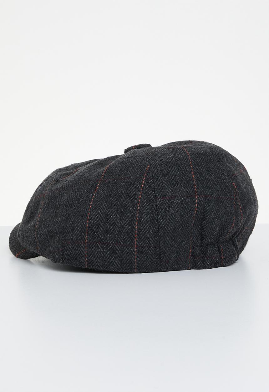 Superbalist - Jack paperboy cap - black