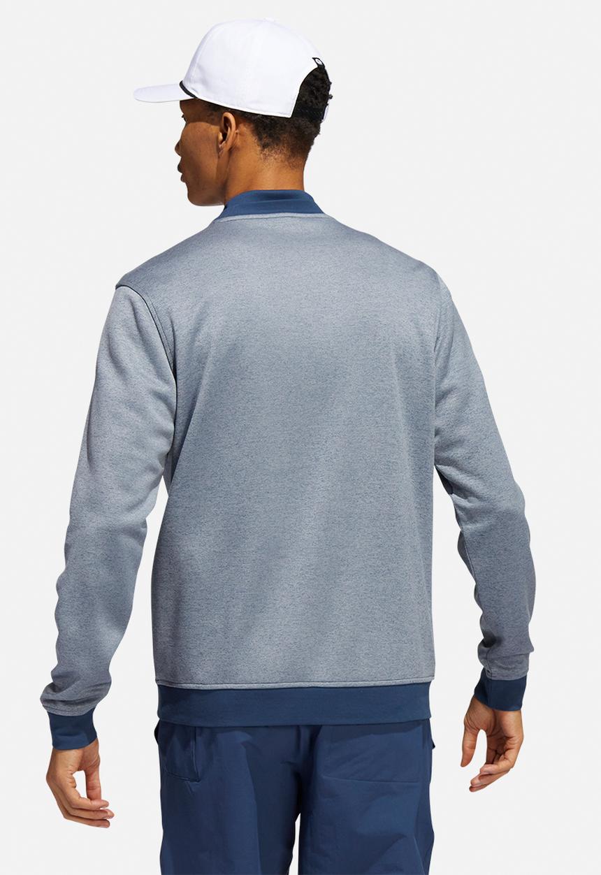 adidas Performance - Mens go-to crewneck primegreen pullover - crew navy & grey three
