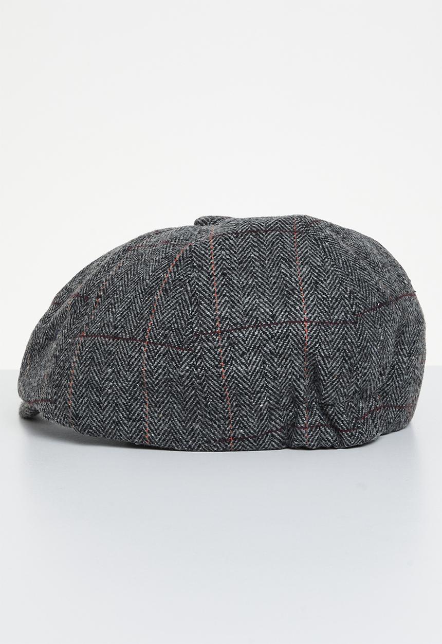 Superbalist - Chris newsboy cap - grey