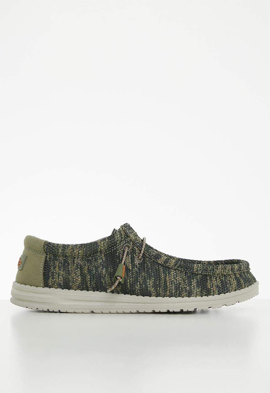 Hey Dude - Wally sox - woodland camo