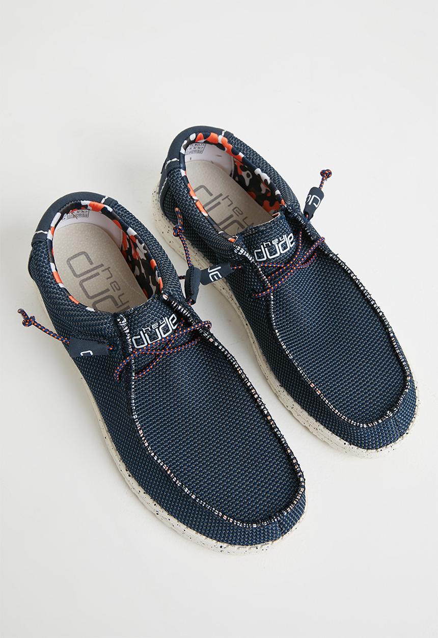Hey Dude - Wally sox - blue multi