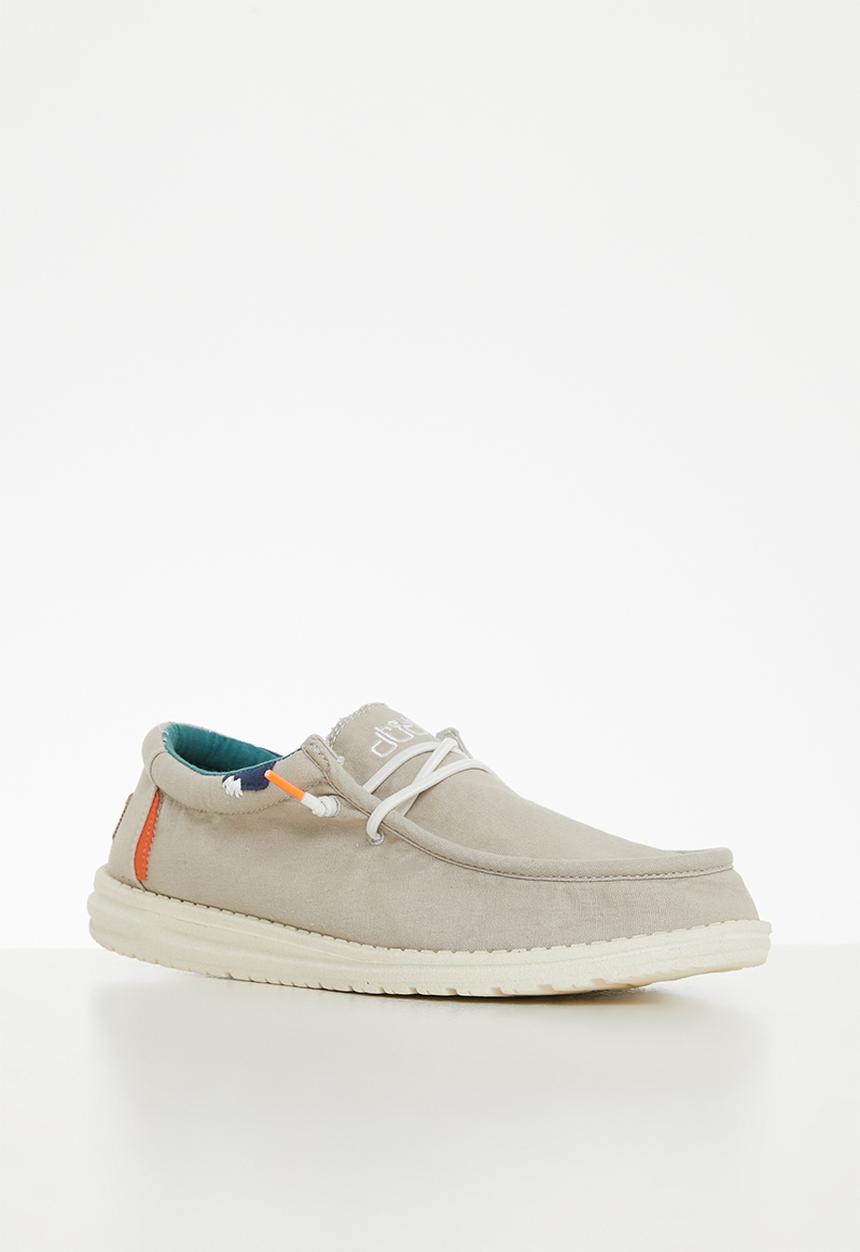 Hey Dude - Wally washed - smoke grey
