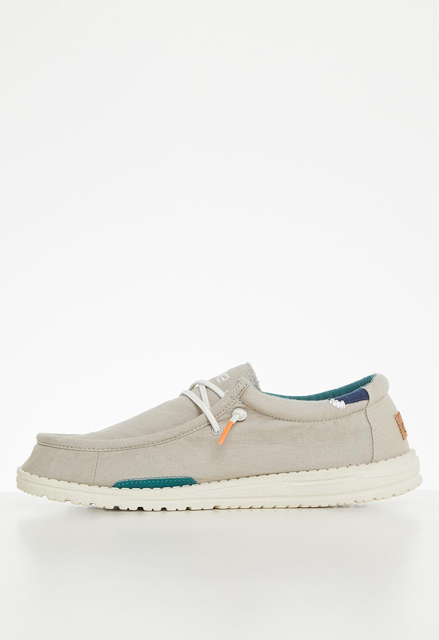 Hey Dude - Wally washed - smoke grey