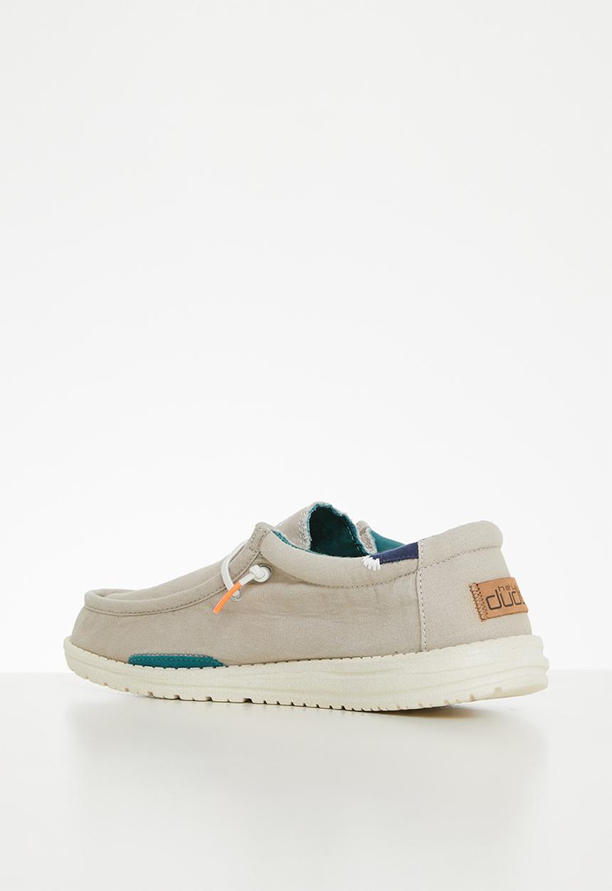Hey Dude - Wally washed - smoke grey