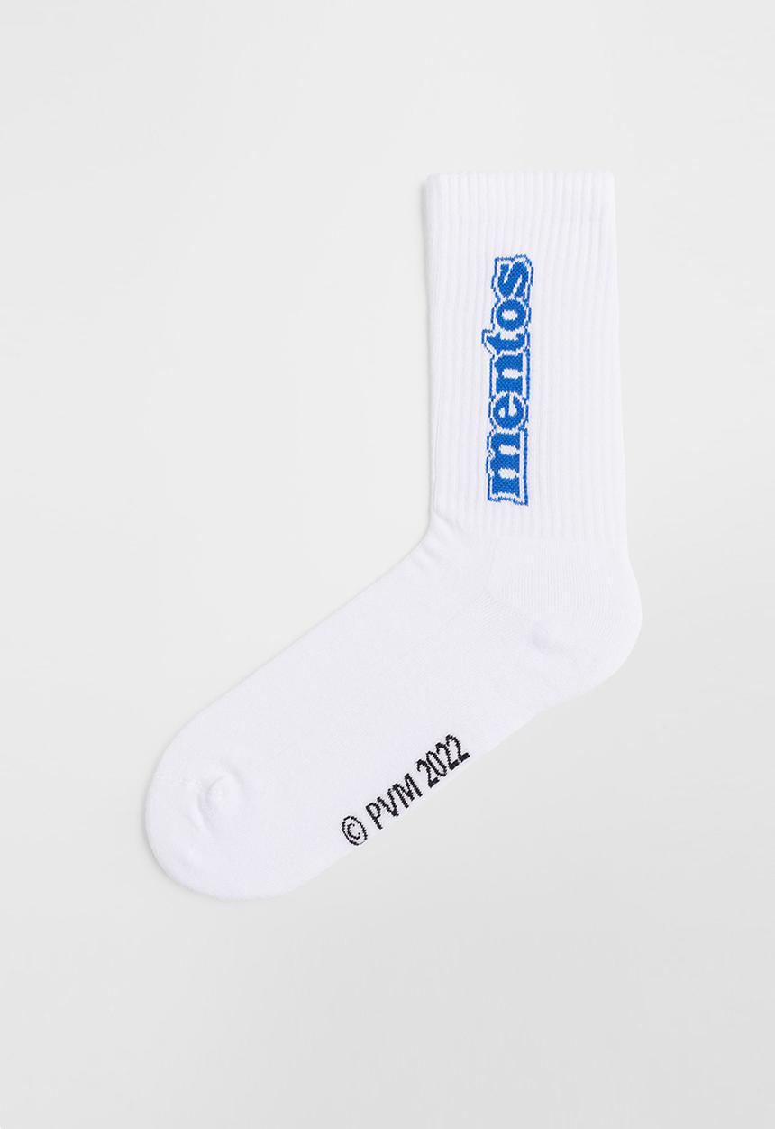 H&M - Motif-detail socks - white/mentos