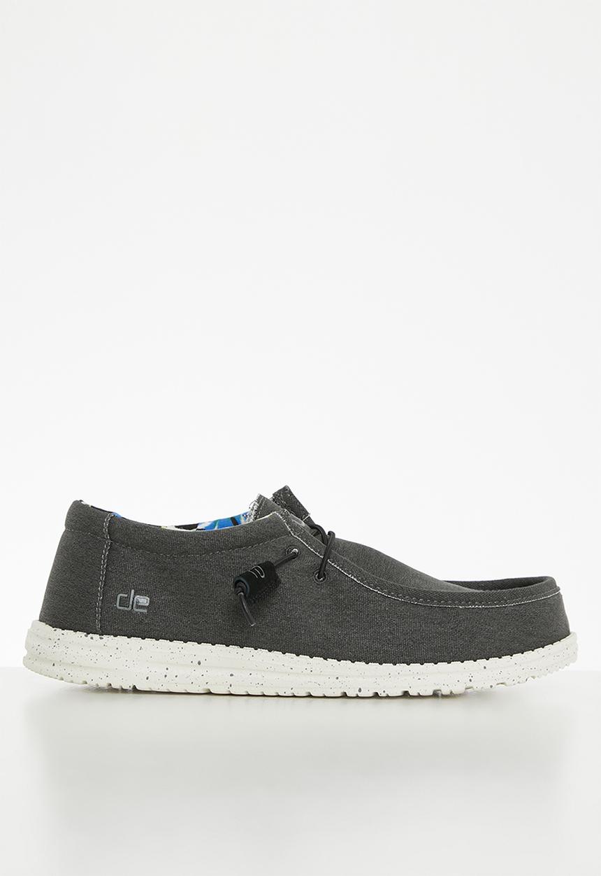 Hey Dude - Wally stretch - opal black