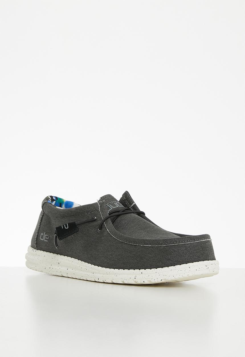 Hey Dude - Wally stretch - opal black