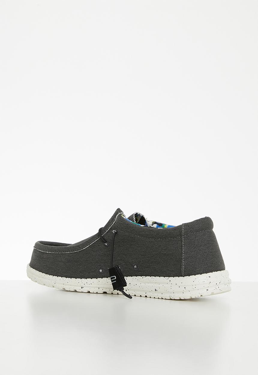 Hey Dude - Wally stretch - opal black