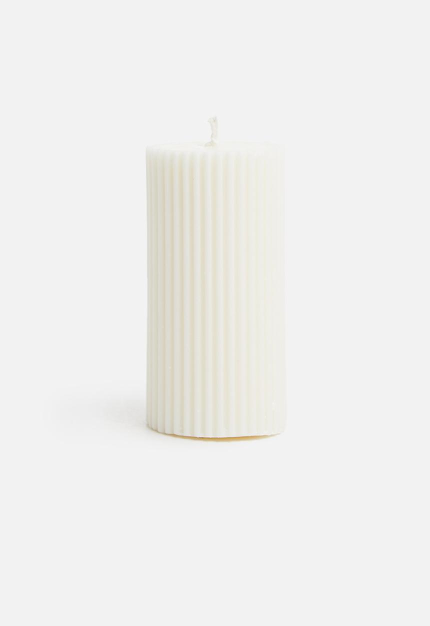 Masodi - 2 Cylinder Shaped Candle Set