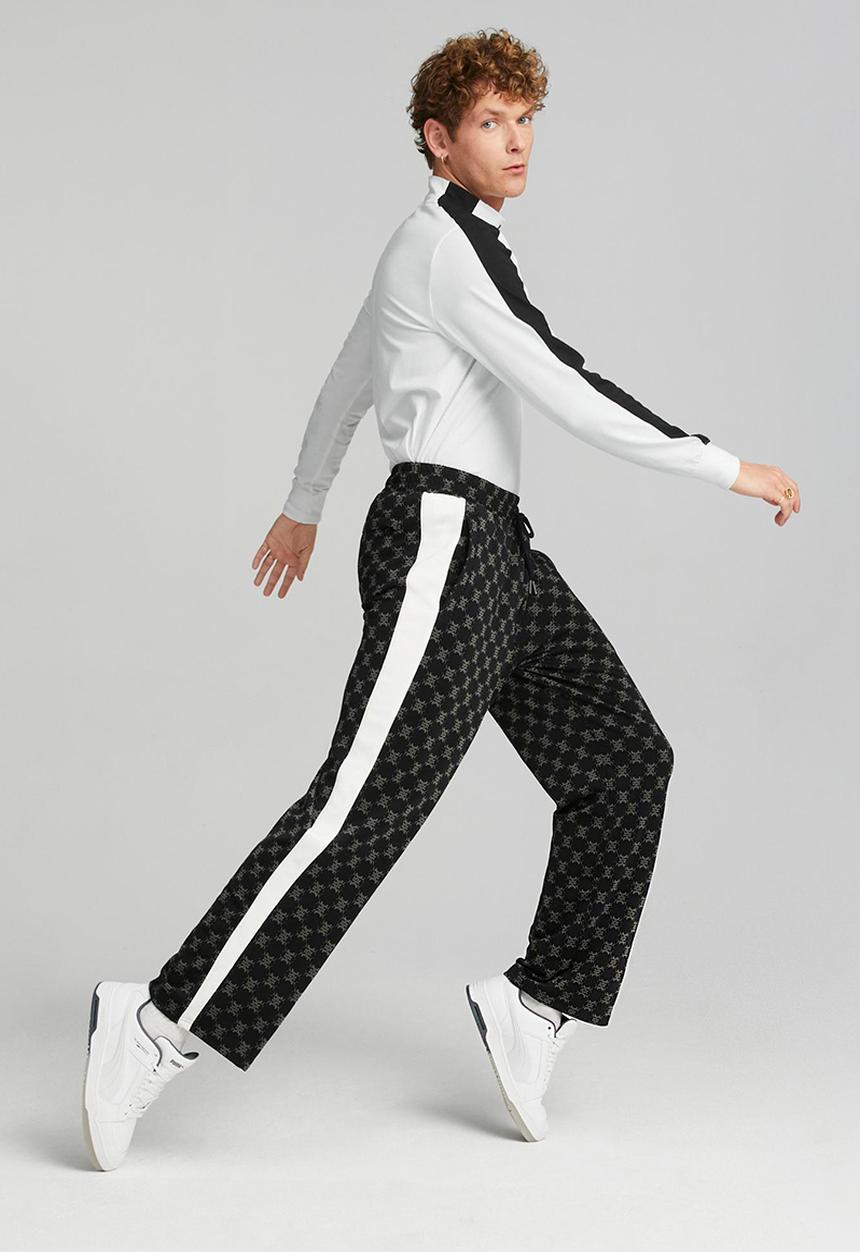 PUMA - T7 mock neck - puma white