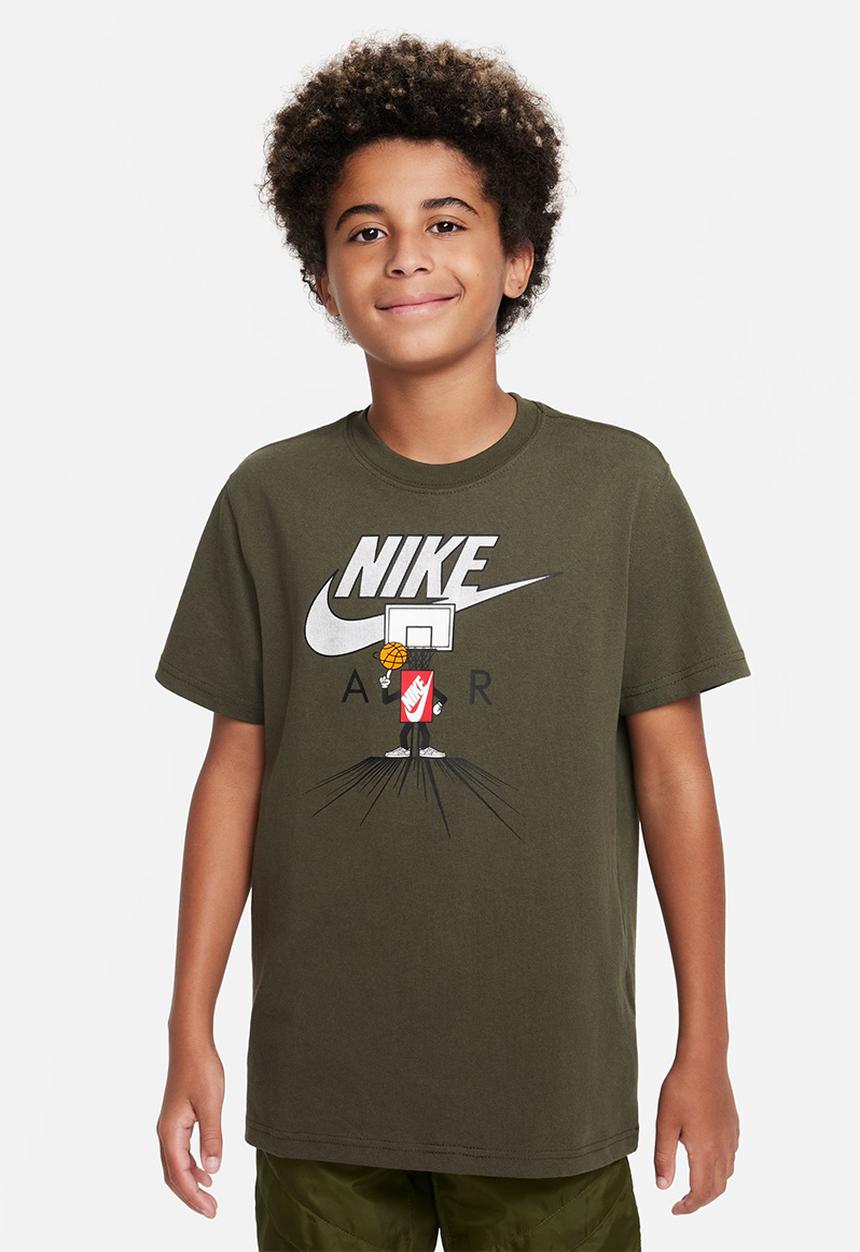 Nike - U nsw tee multi boxy sp23 - cargo khaki