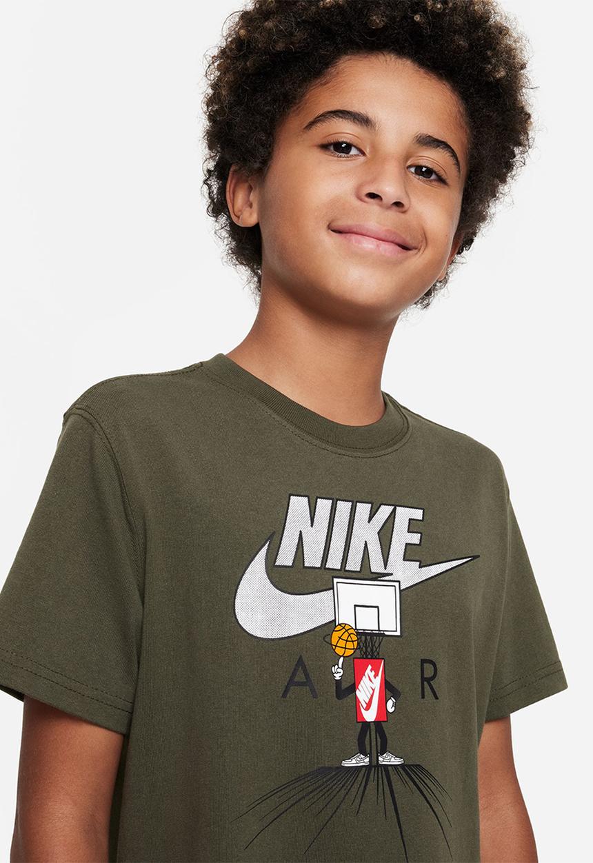 Nike - U nsw tee multi boxy sp23 - cargo khaki