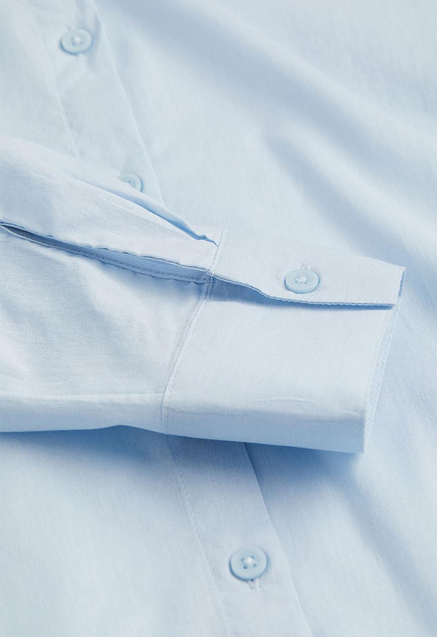H&M - Cotton shirt - light blue