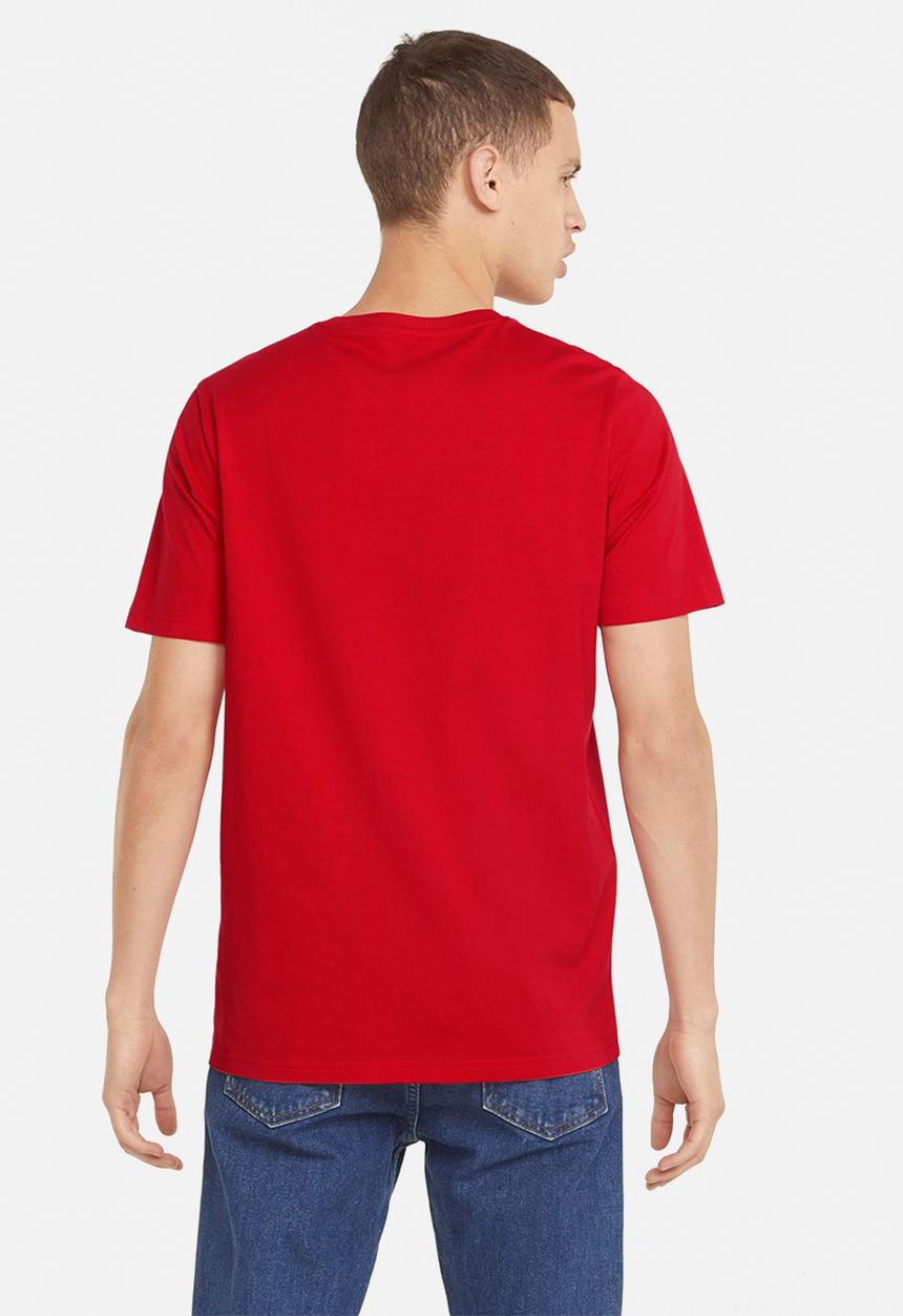 PUMA - Flock tee - high risk red