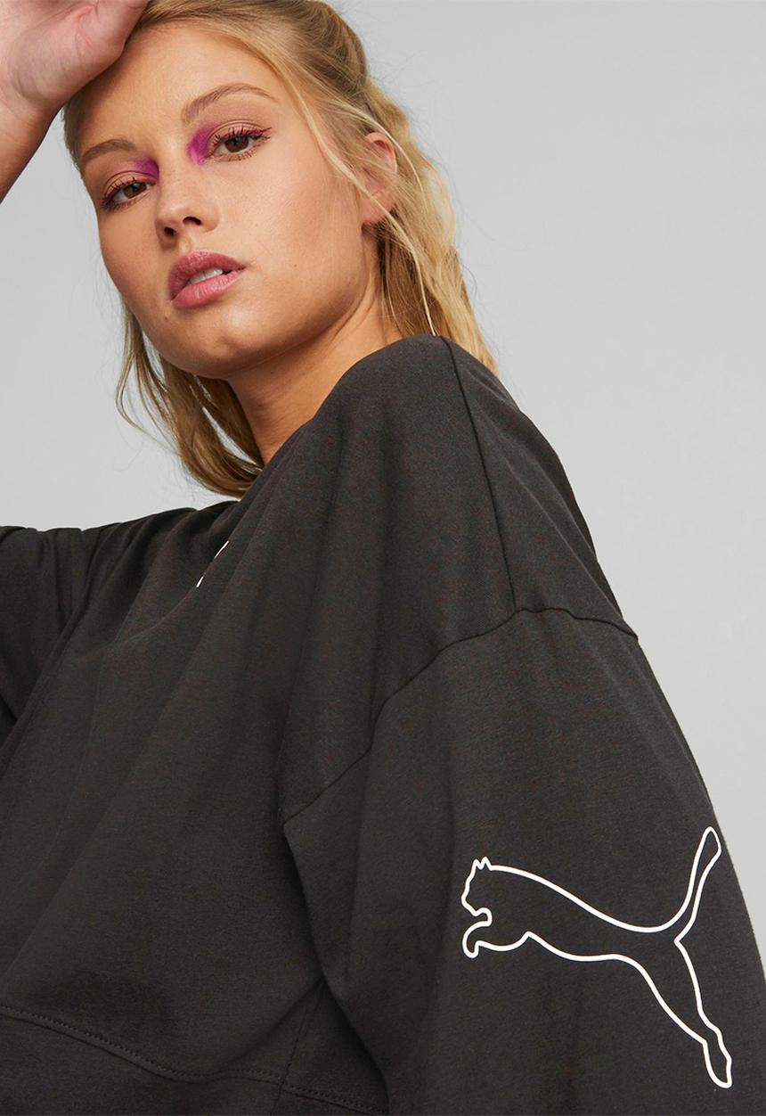 PUMA - Puma power colorblock tee - puma black