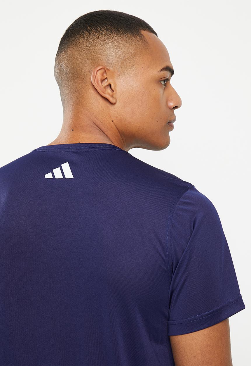 adidas Performance - M hftm g tee - dark blue