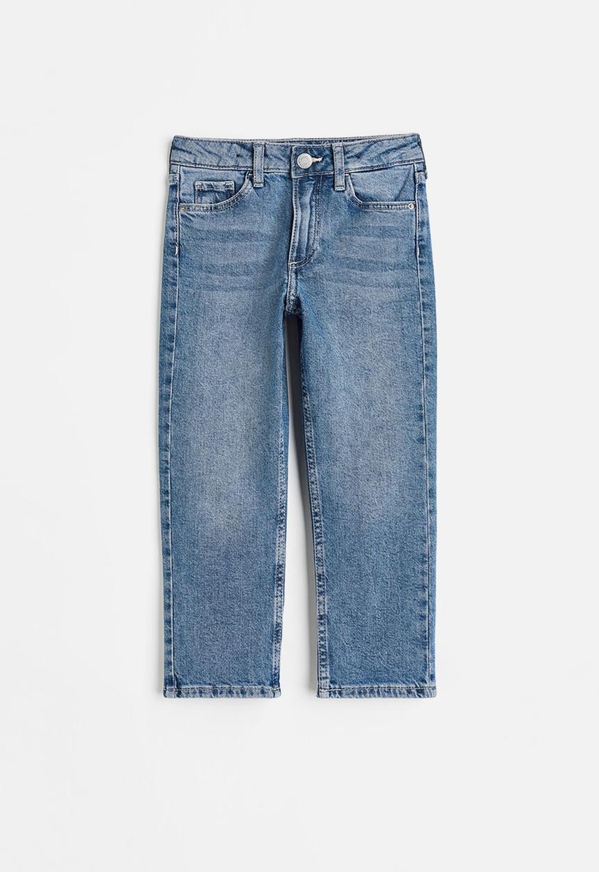 H&M - Comfort stretch straight fit jeans - denim blue