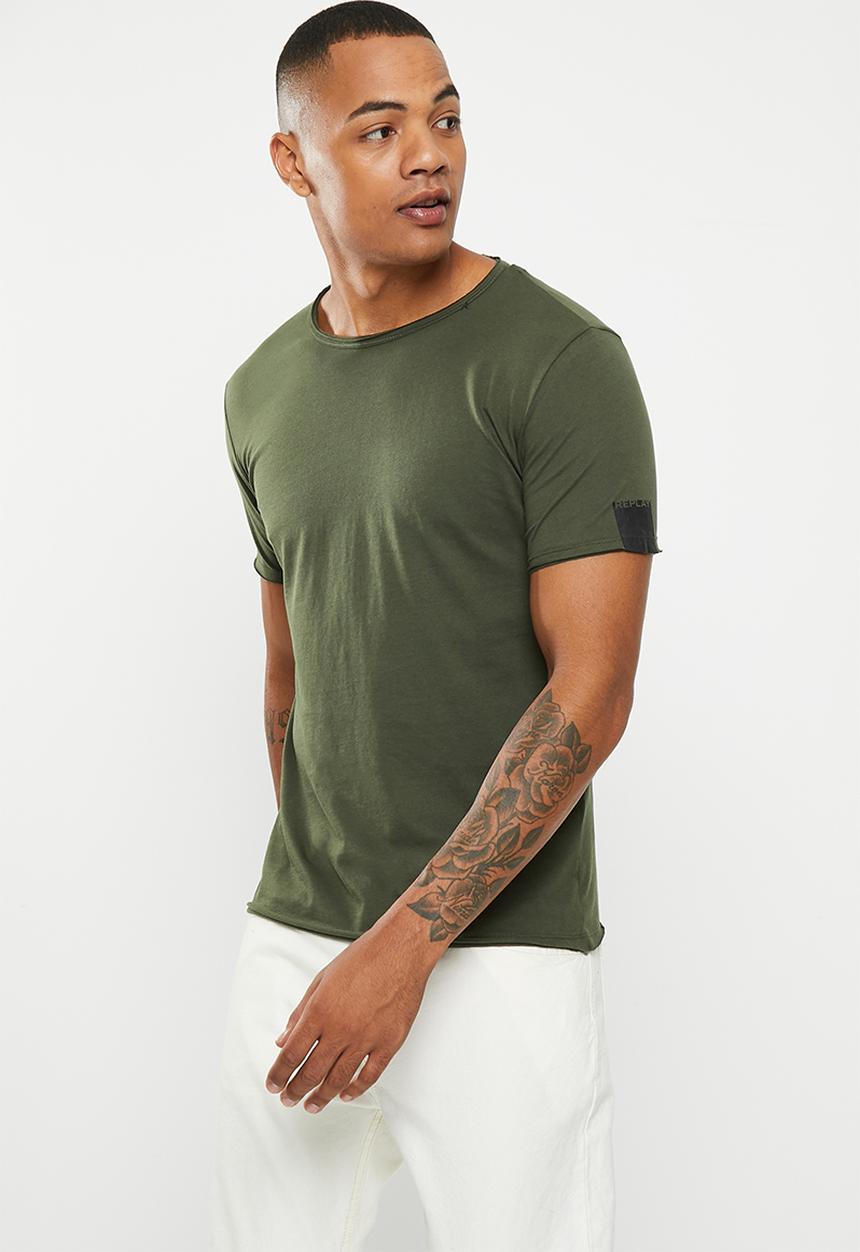 Replay - Replay T-shirt - dark military 