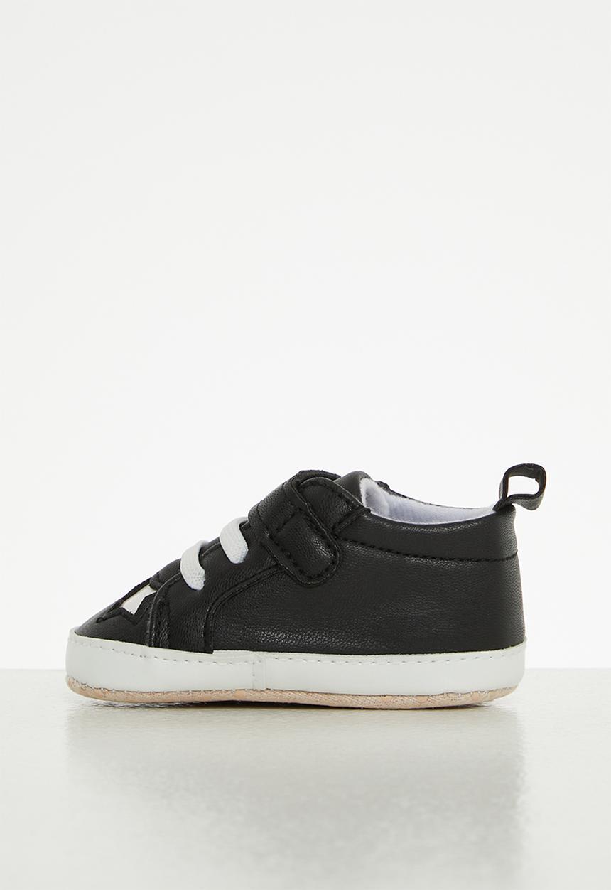 Pop Candy - Soft sole sneaker with stars - black