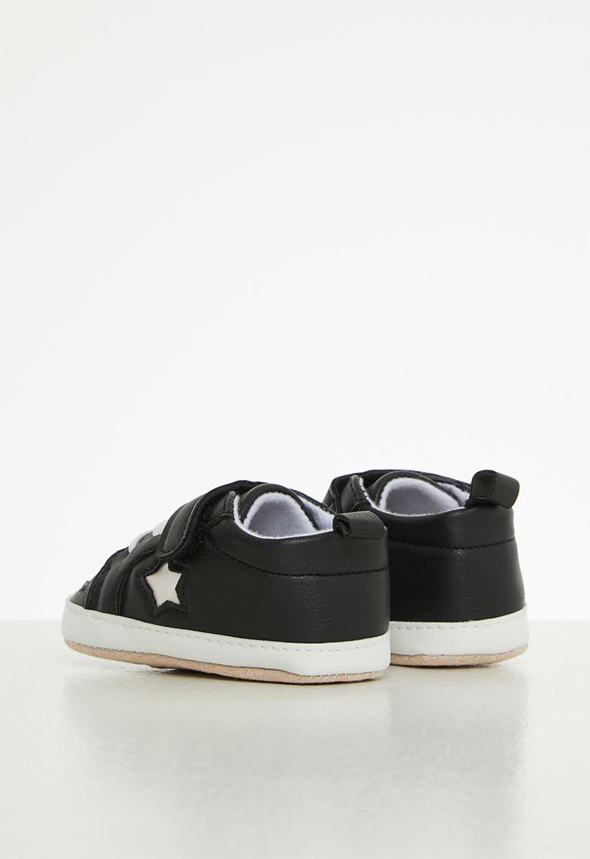 Pop Candy - Soft sole sneaker with stars - black