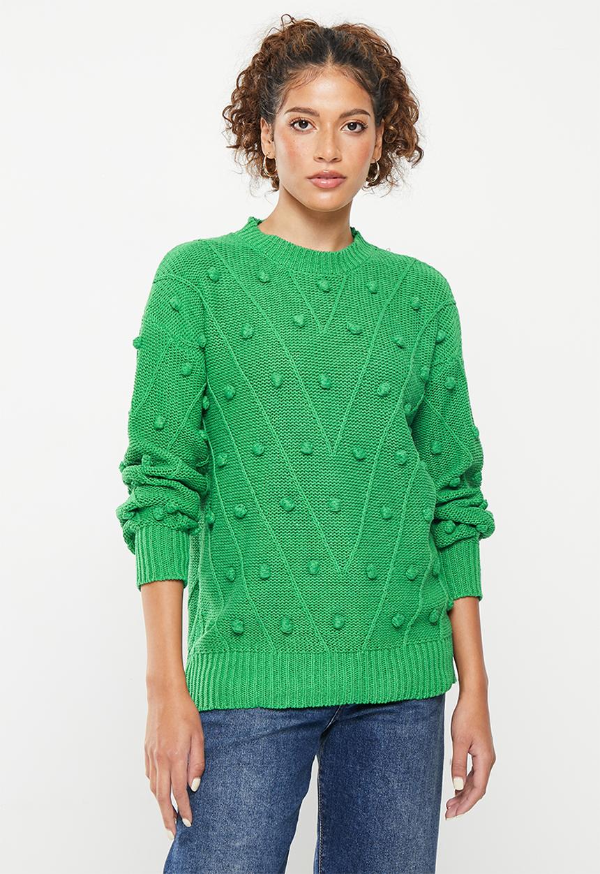 dailyfriday - Textured jumper - green