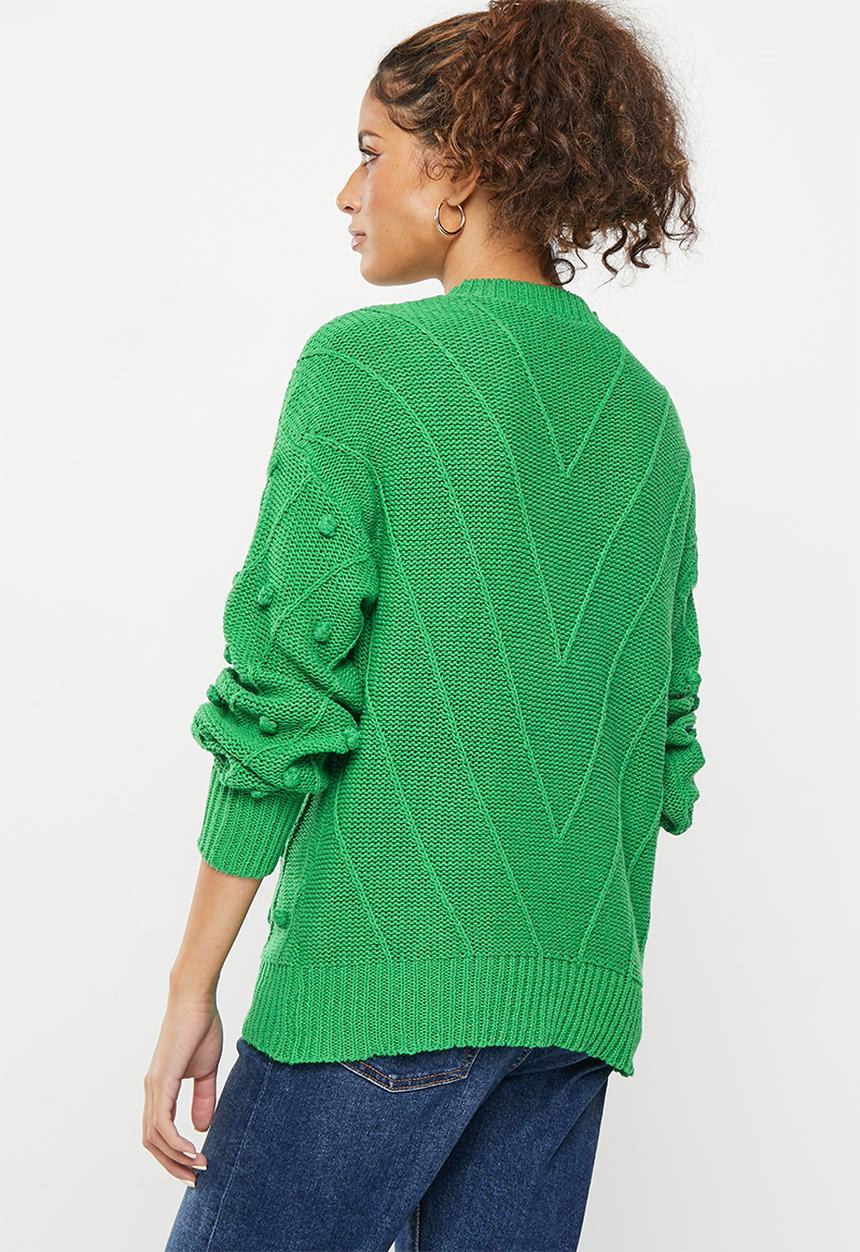 dailyfriday - Textured jumper - green