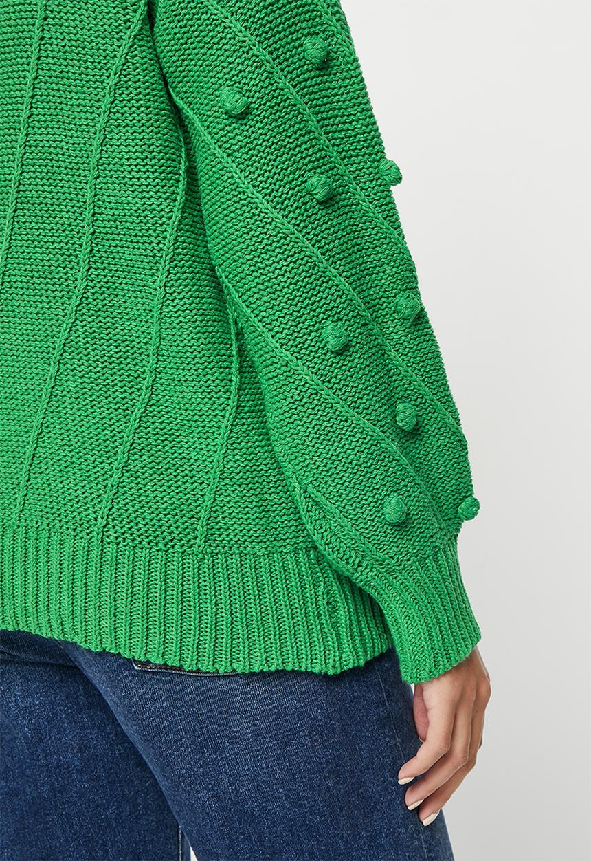 dailyfriday - Textured jumper - green