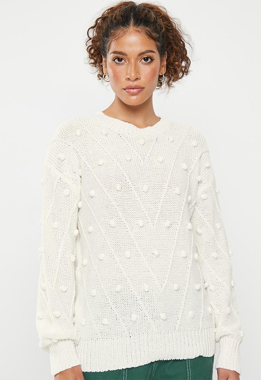 dailyfriday - Textured jumper - ecru