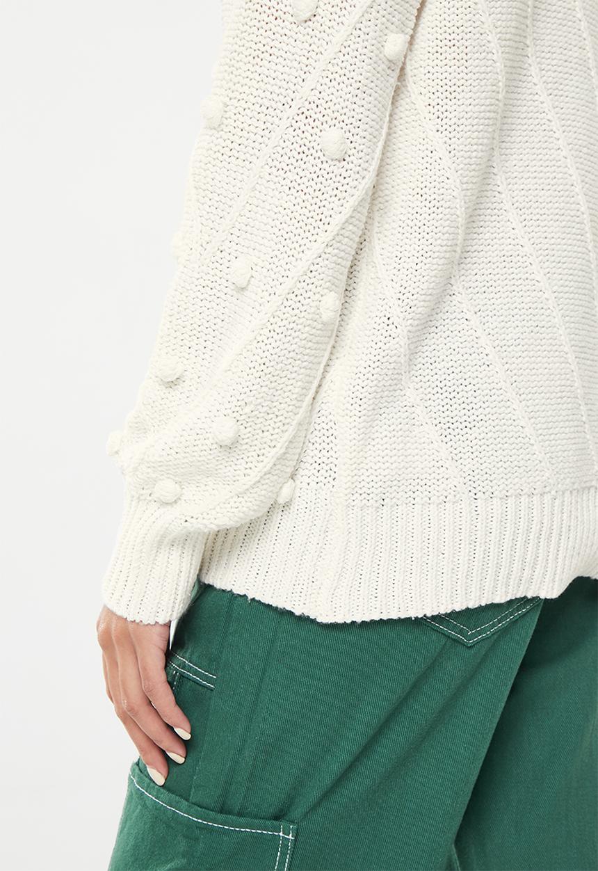 dailyfriday - Textured jumper - ecru
