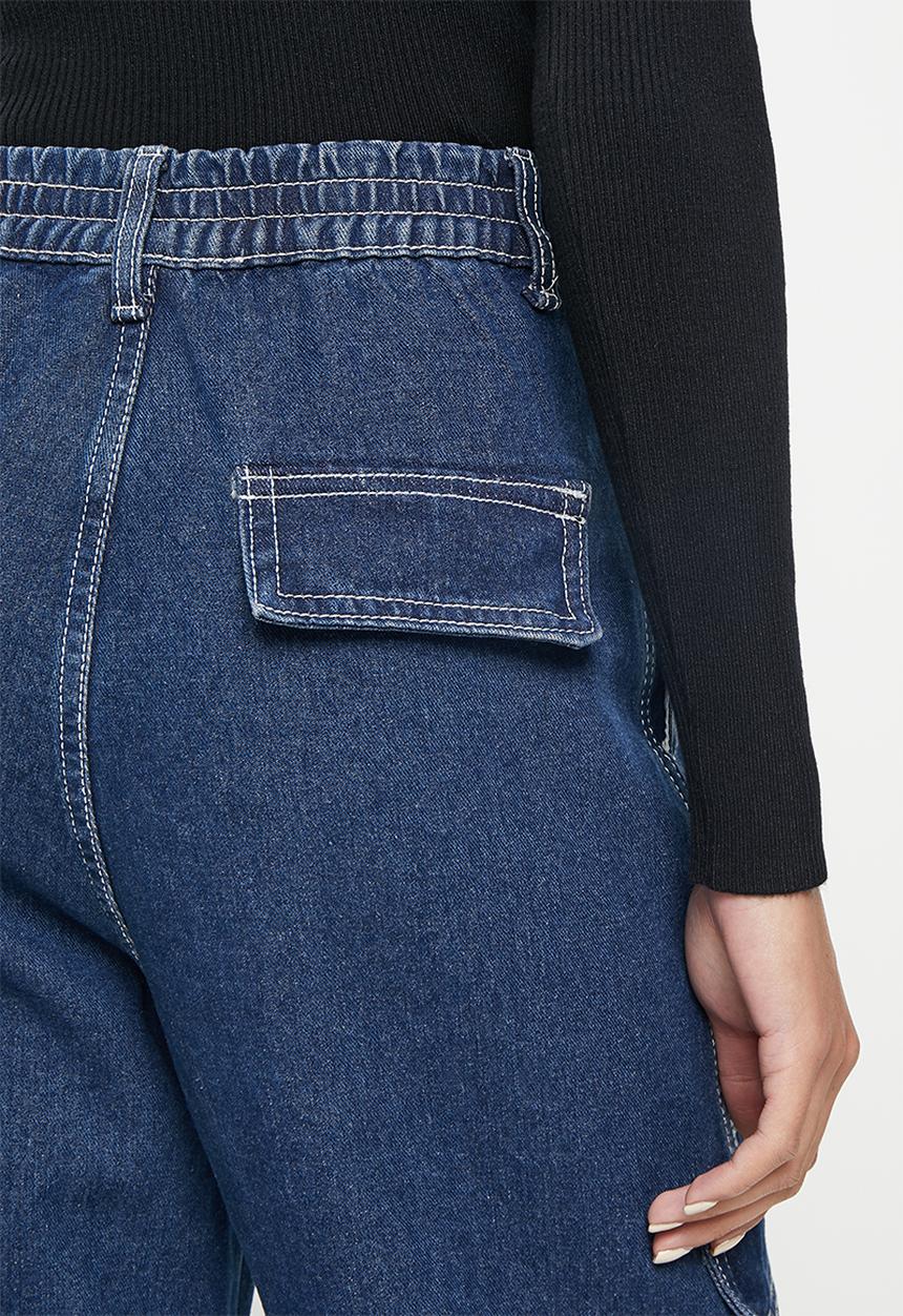 dailyfriday - Straight leg cargo - denim