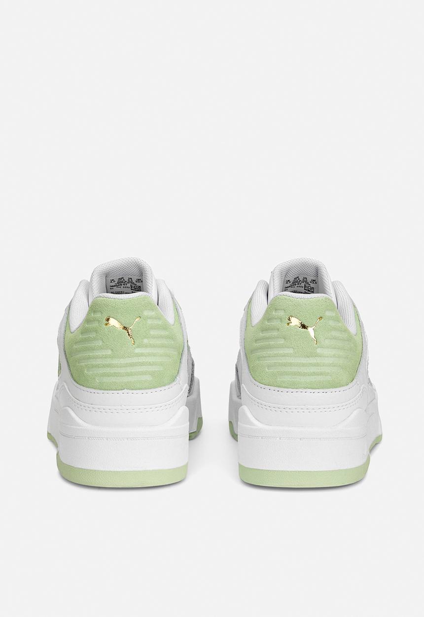 PUMA - Slipstream - puma white-light mint