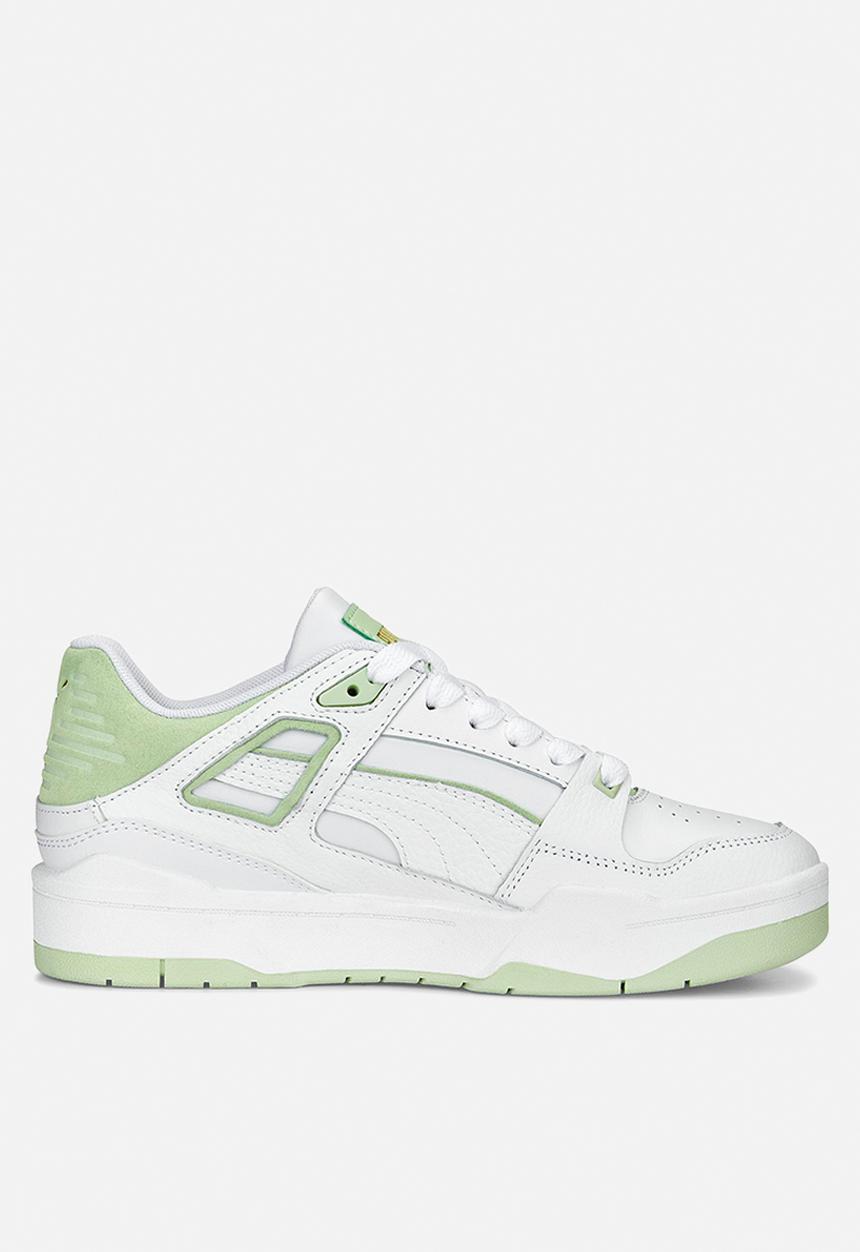 PUMA - Slipstream - puma white-light mint