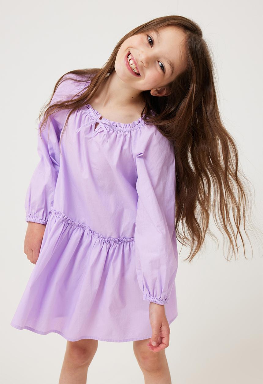 Cotton On - Caitlin long sleeve dress - lilac drop