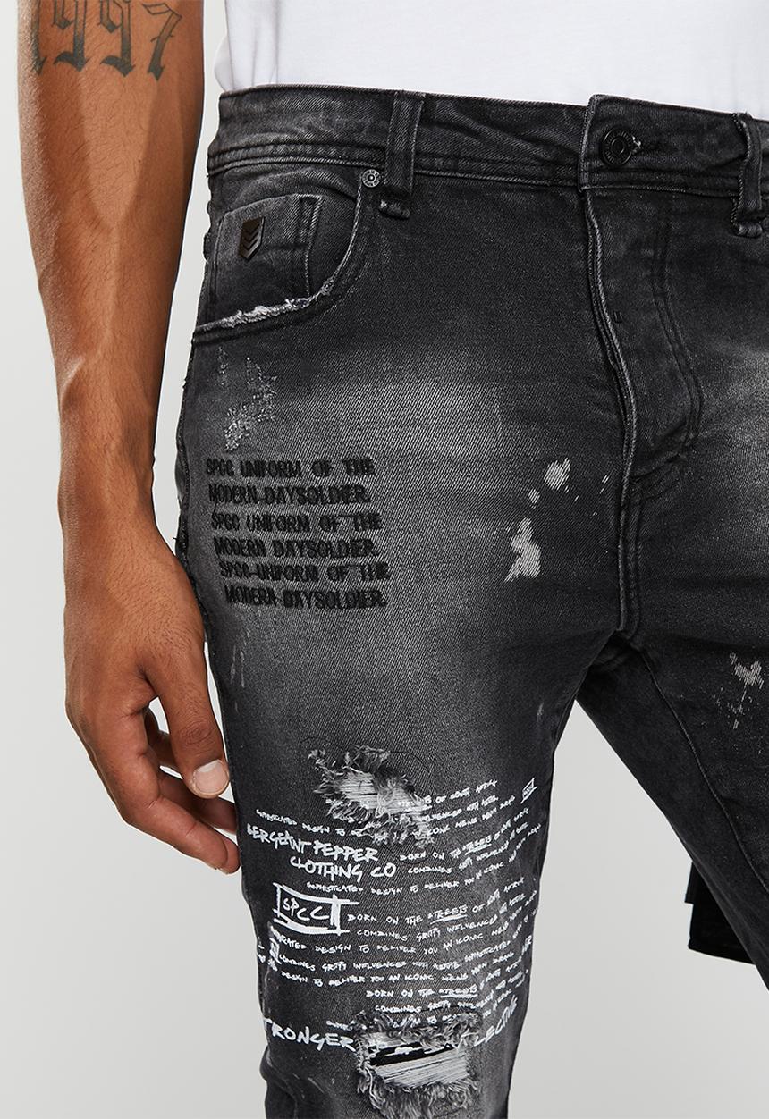 S.P.C.C - Santora jeans - black