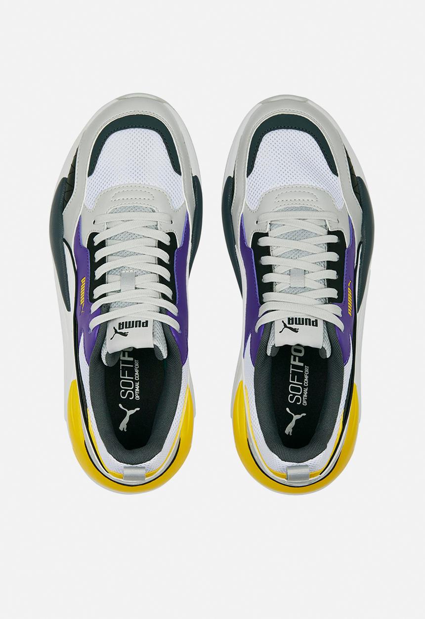 X-ray 2 square - 373108 74 - feather gray-puma white-team violet