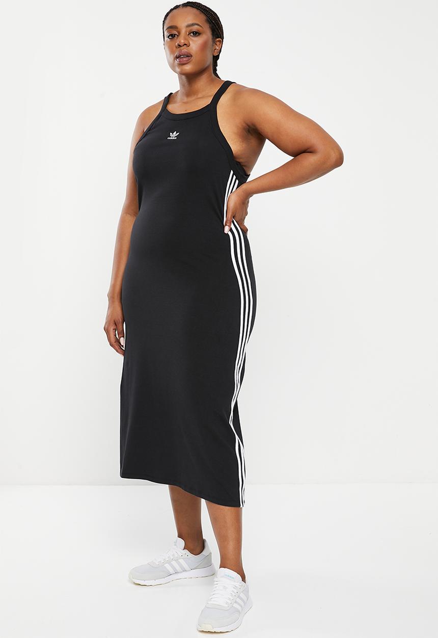 adidas Originals - Plus long tank dress - black