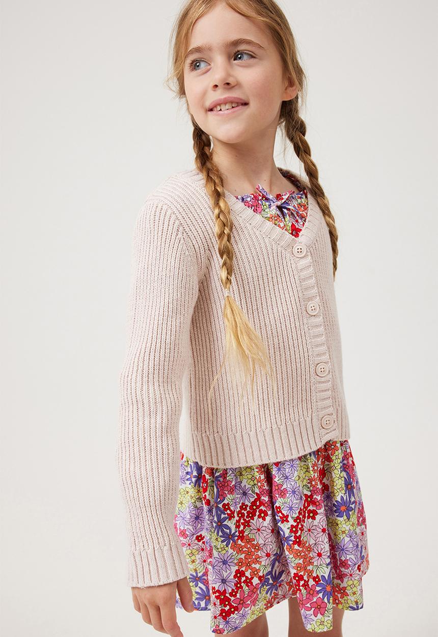 Cotton On - Bailey cardi - blush marle