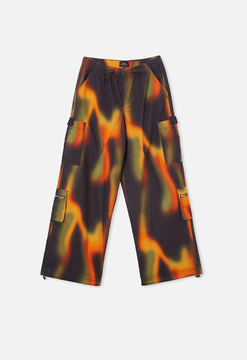 Factorie - Utility bungee cord cargo pant - paint wave