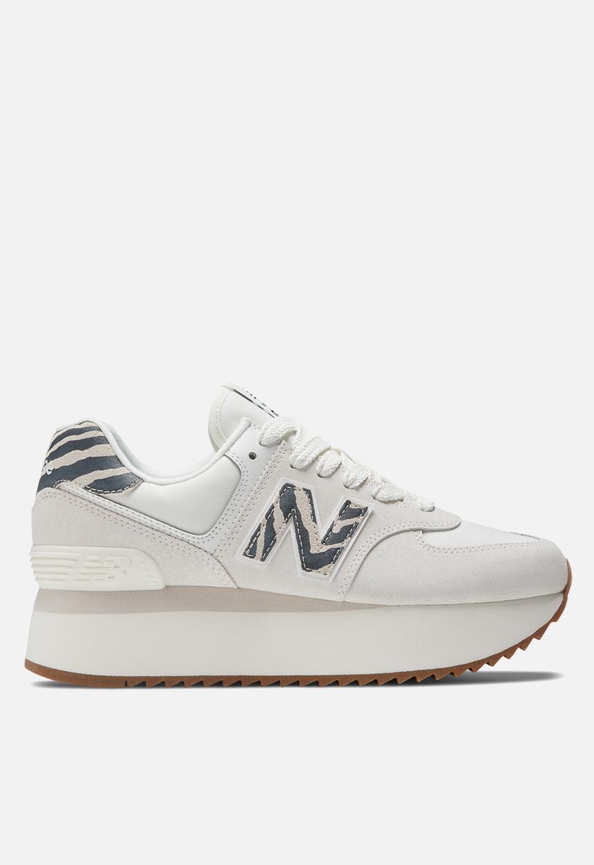 New Balance  - 574+ - animal print pack / game plan styles - sea salt (108)