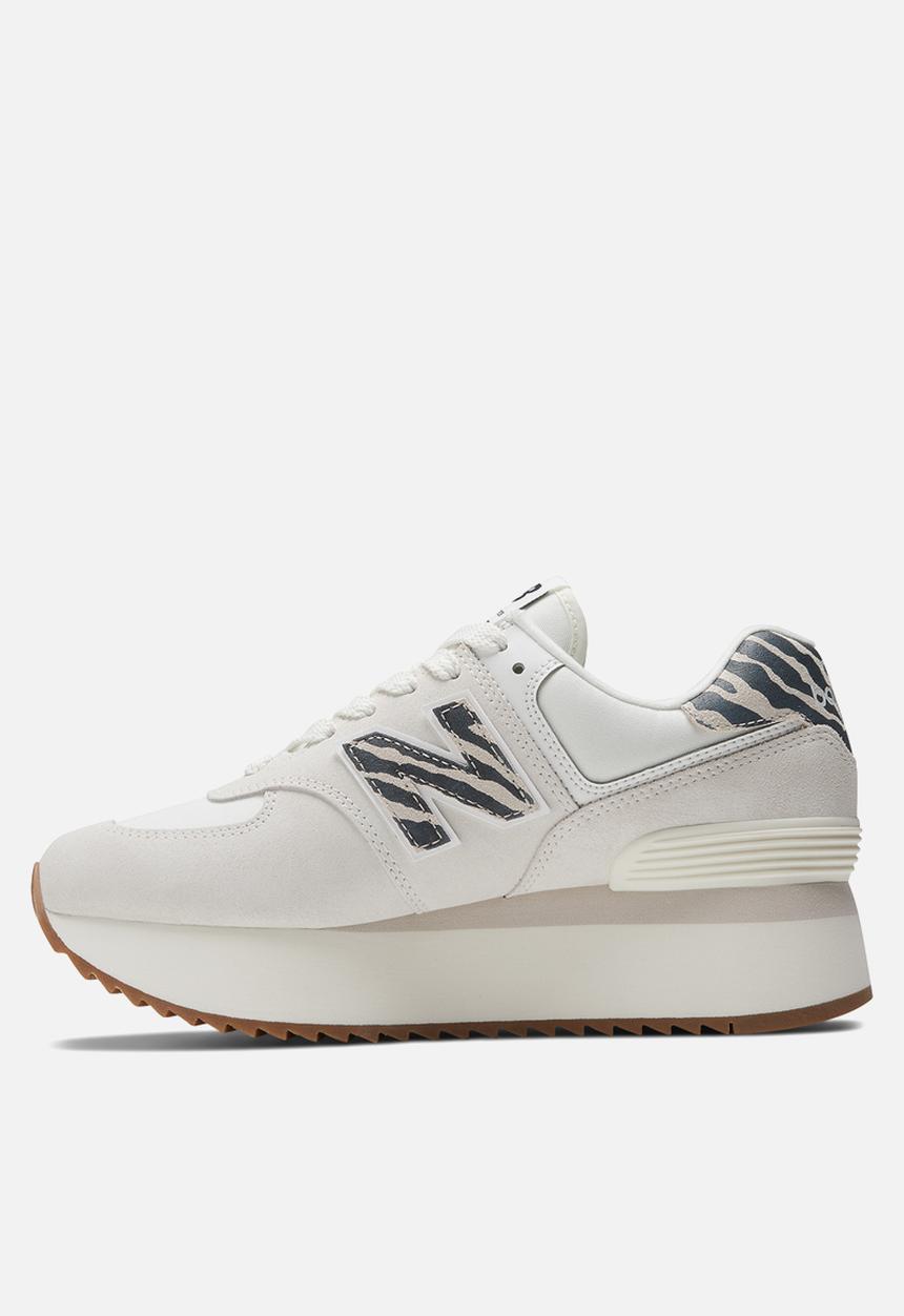 New Balance  - 574+ - animal print pack / game plan styles - sea salt (108)