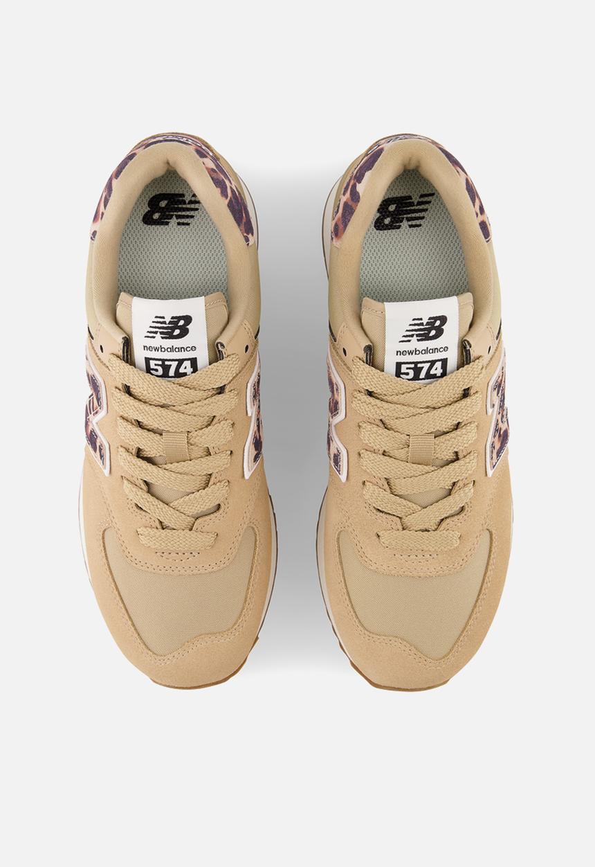 New Balance  - 574+ - animal print pack - incense (263)