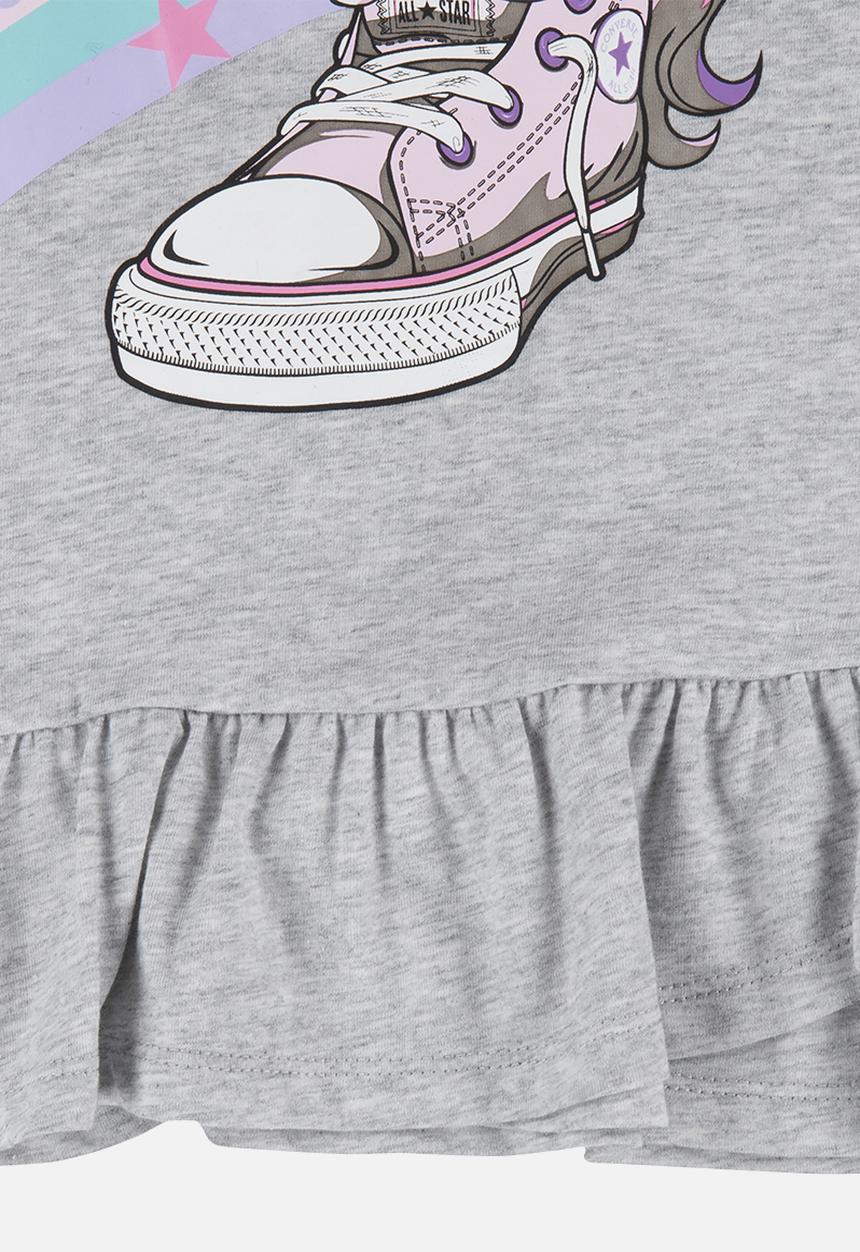 Converse - Cnvg unicon peplum hoodie & le - pixel purple