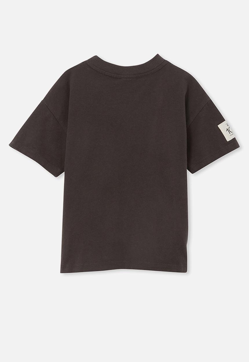 Cotton On - License quinn short sleeve tee - lcn dis phantom/mickey and friends