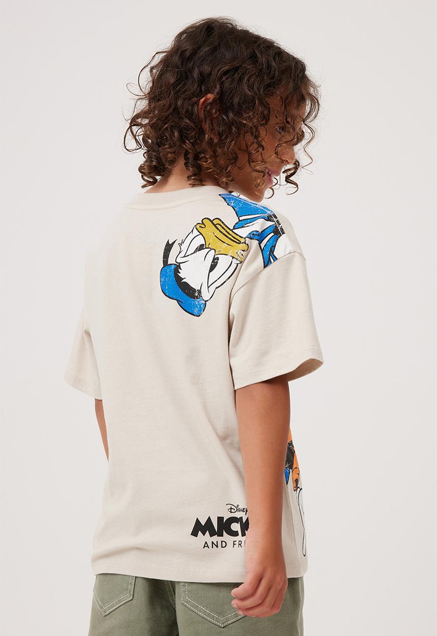 Cotton On - License drop shoulder tee - lcn dis rainy day/mickey goofy & daffy