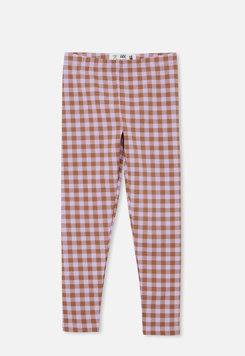 Cotton On - huggie tights - coco jumbo/lilac drop gingham