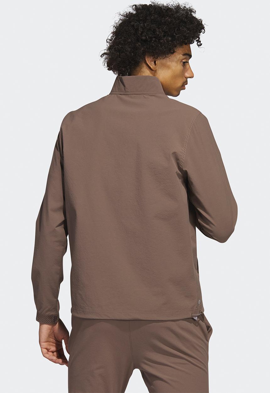 adidas Performance - Adicross stretch pullover  anorak - earth strata