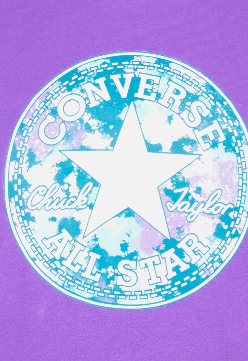 Converse - Cnvg short sleeve ctp fill gfx t-shirt - pixel purple