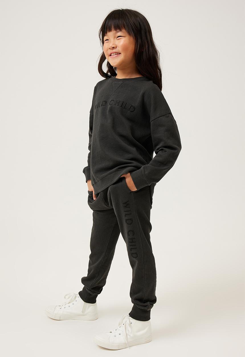 Cotton On - Skye trackpant - phantom/wild child