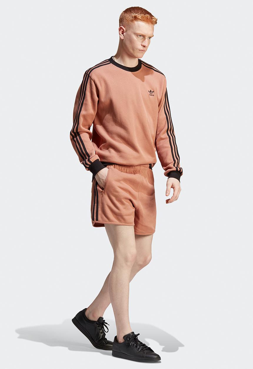 adidas Originals - Adicolour classics waffle crew - clay strata