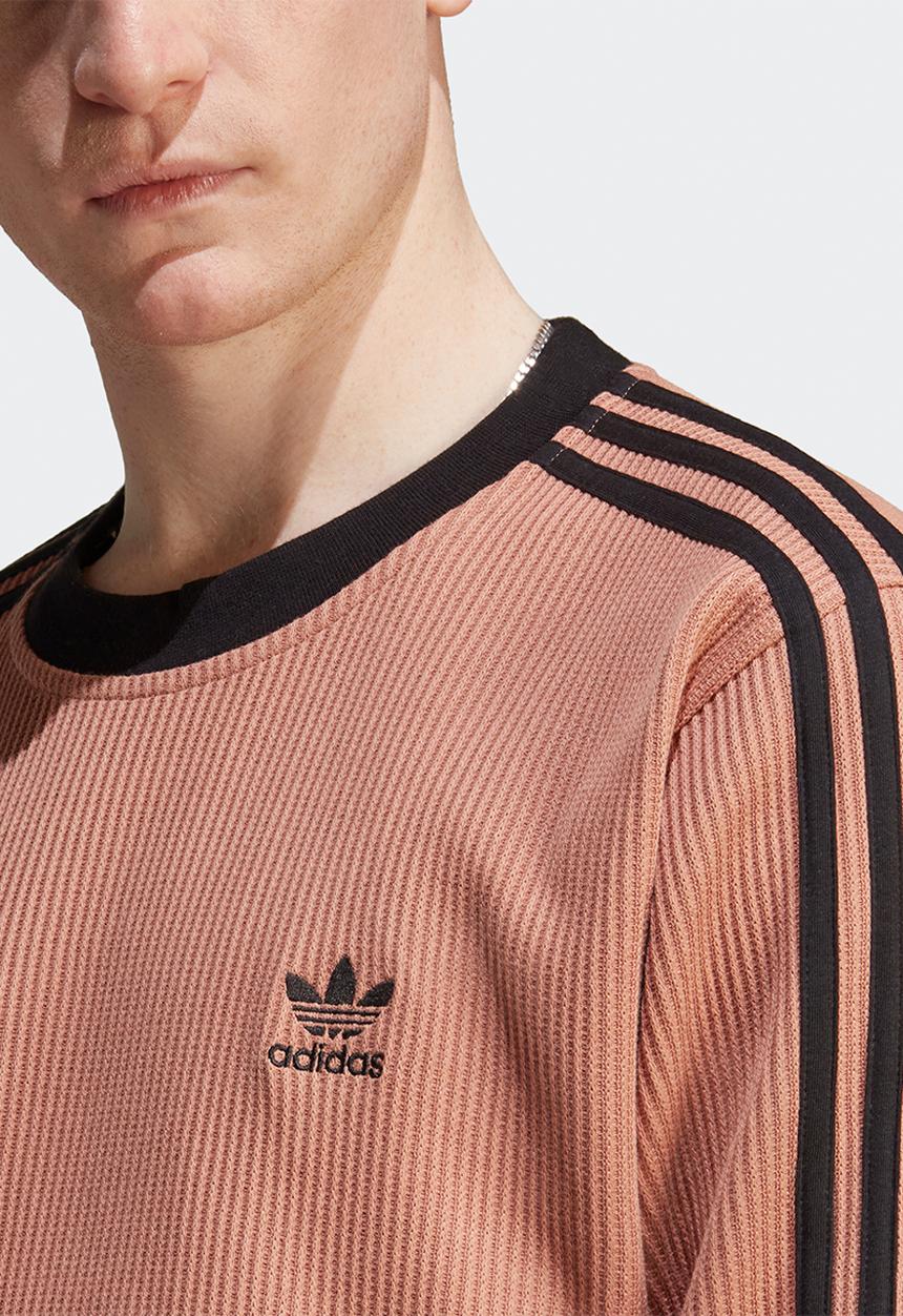 adidas Originals - Adicolour classics waffle crew - clay strata